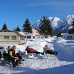 Campingplatz Winter